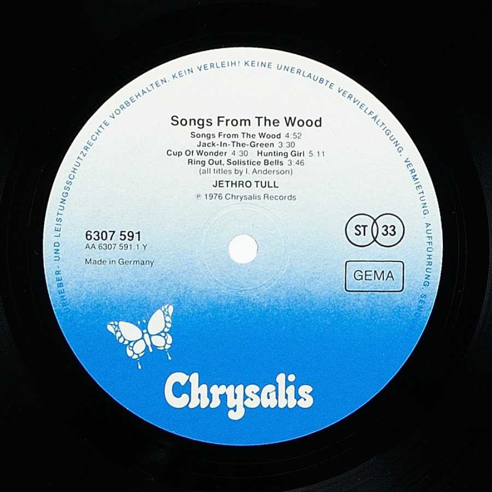 Jethro Tull, Songs From The Wood (LP)