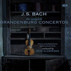 Bach, The Complete Brandenburg Concertos (Otto Klemperer) (1960) (G/F) (2 LP)