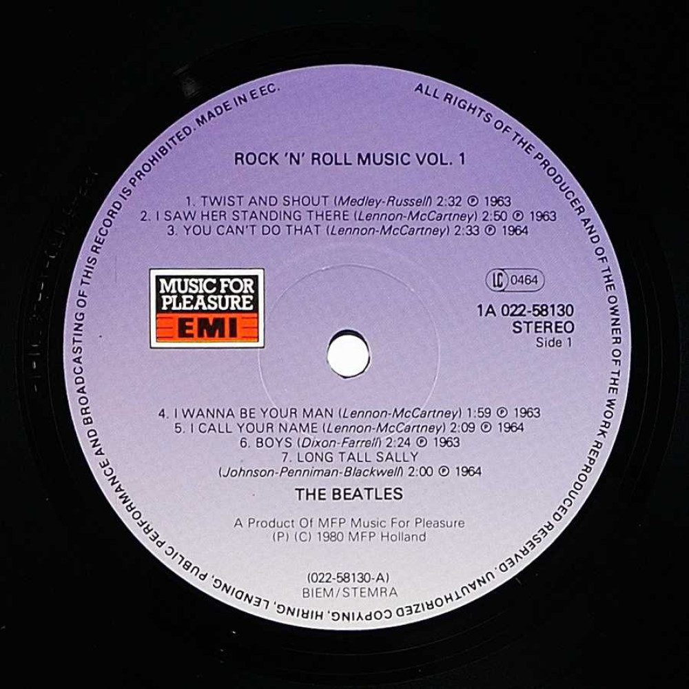 The Beatles, Rock 'n' Roll Music Vol. 1 (LP)