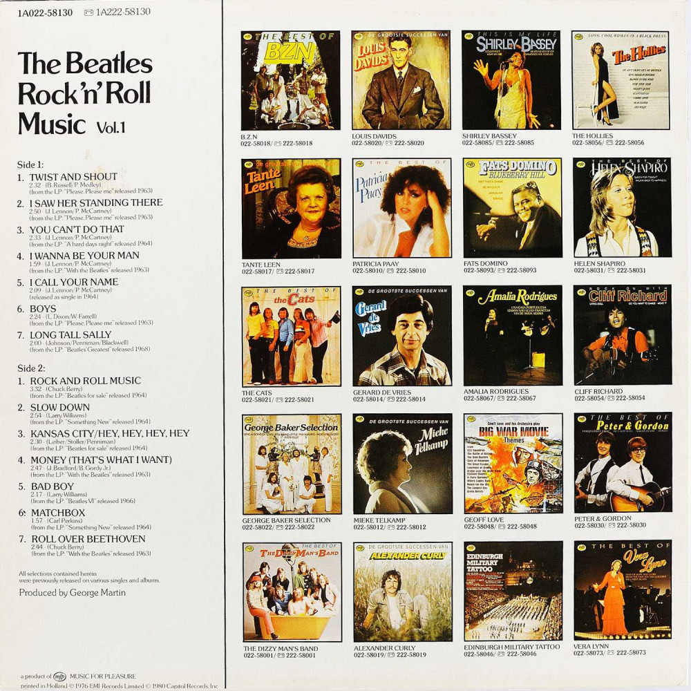 The Beatles, Rock 'n' Roll Music Vol. 1 (LP)