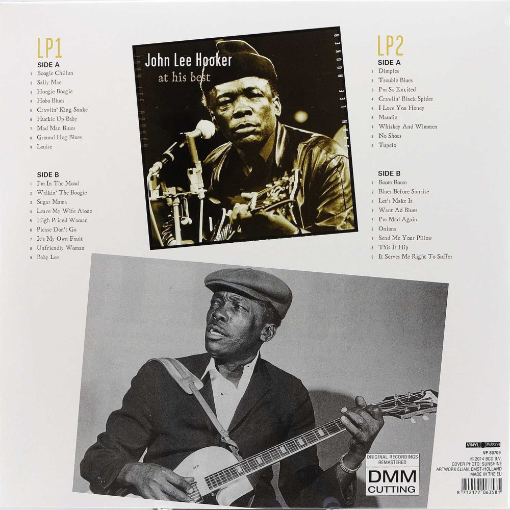 John Lee Hooker - At His Best (2LP)