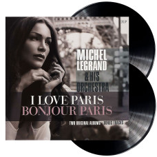 Michel Legrand & His Orchestra - I Love Paris / Bonjour Paris (2LP) Michel Legrand & His Orchestra - I Love Paris / Bonjour Paris (2LP)