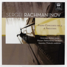 Sergei Rachmaninov, Warsaw Philharmonic Orchestra, Sviatoslav Richter, Stanislaw Wislocki ‎– Piano Concerto No.2, 4 Preludes (LP)