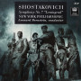 Dmitri Shostakovich, Symphonie Nr.7, «Leningrad» (1962) (New York Philharminic, L.bernstein) (180Gram Audiophile Vinyl Pressing) (2 LP)