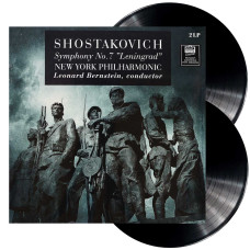 Shostakovich, New York Philharmonic, Leonard Bernstein – Symphony No. 7 "Leningrad" (2 LP)