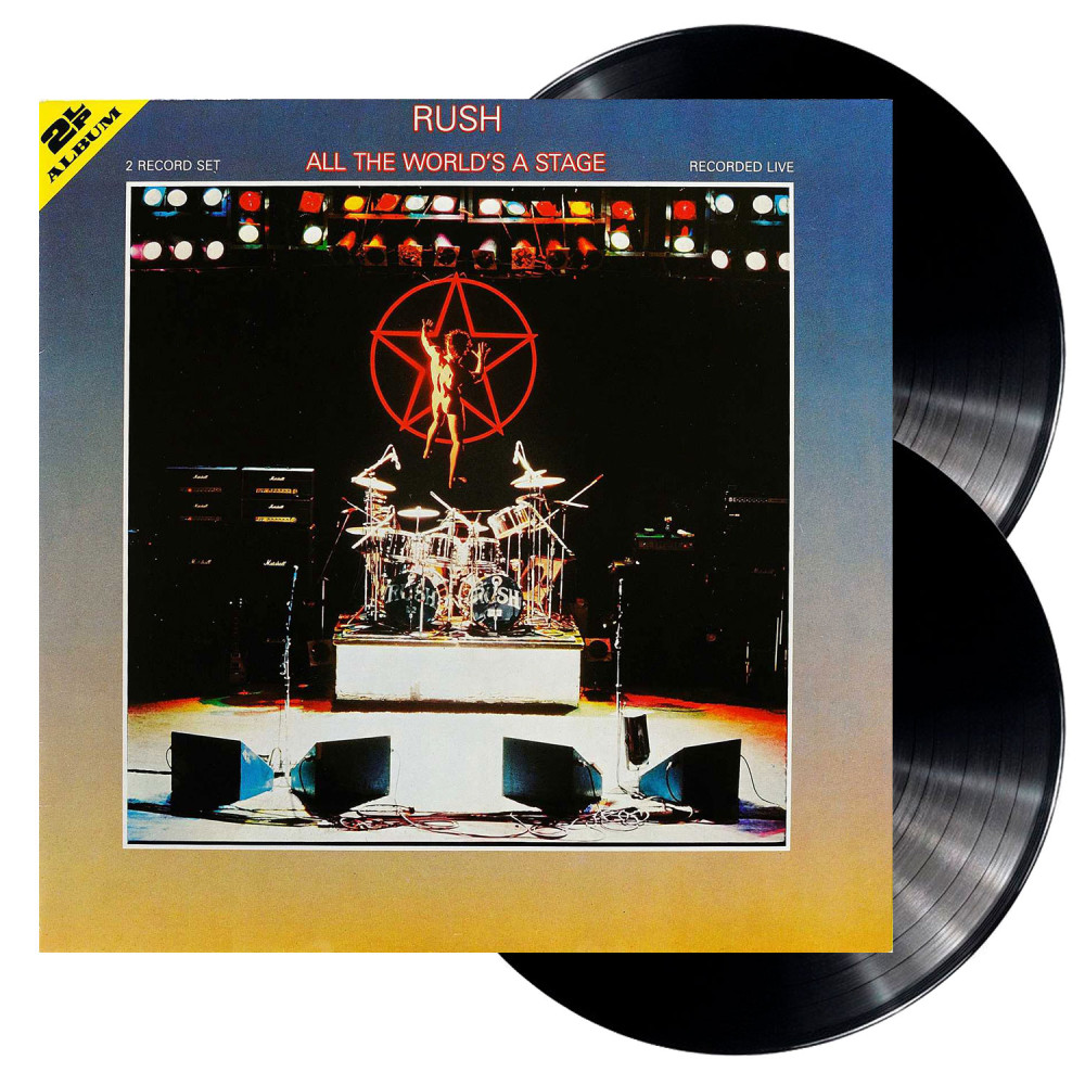 Rush - All The World`s A Stage (1St Press) (2LP)