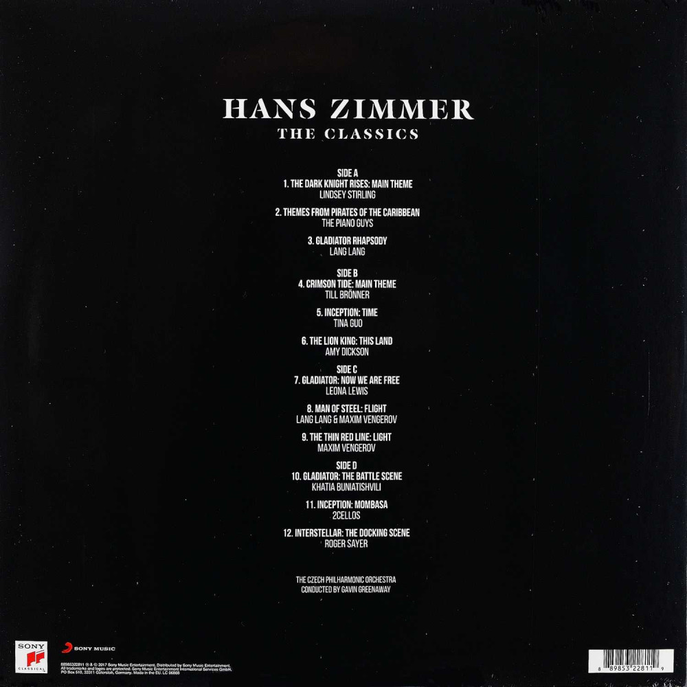 Hans Zimmer - The Classics (2 LP)