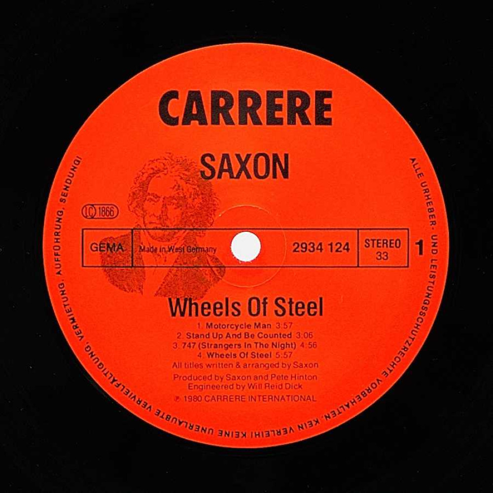 Saxon, Wheels Of Steel (1St Press) (LP)