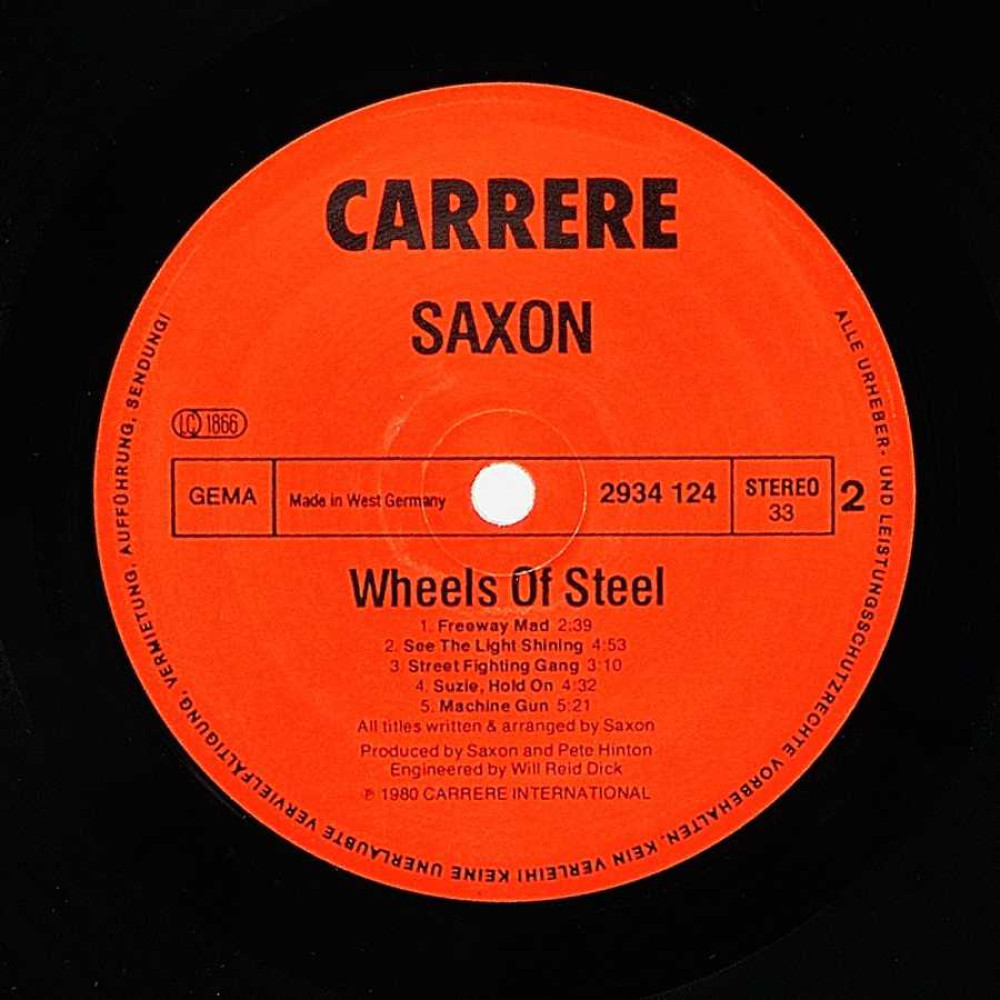 Saxon, Wheels Of Steel (1St Press) (LP)