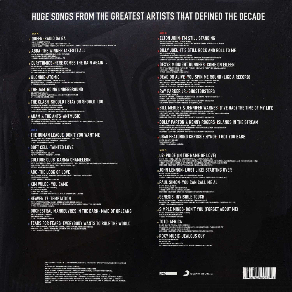 Various – 80s (2LP)