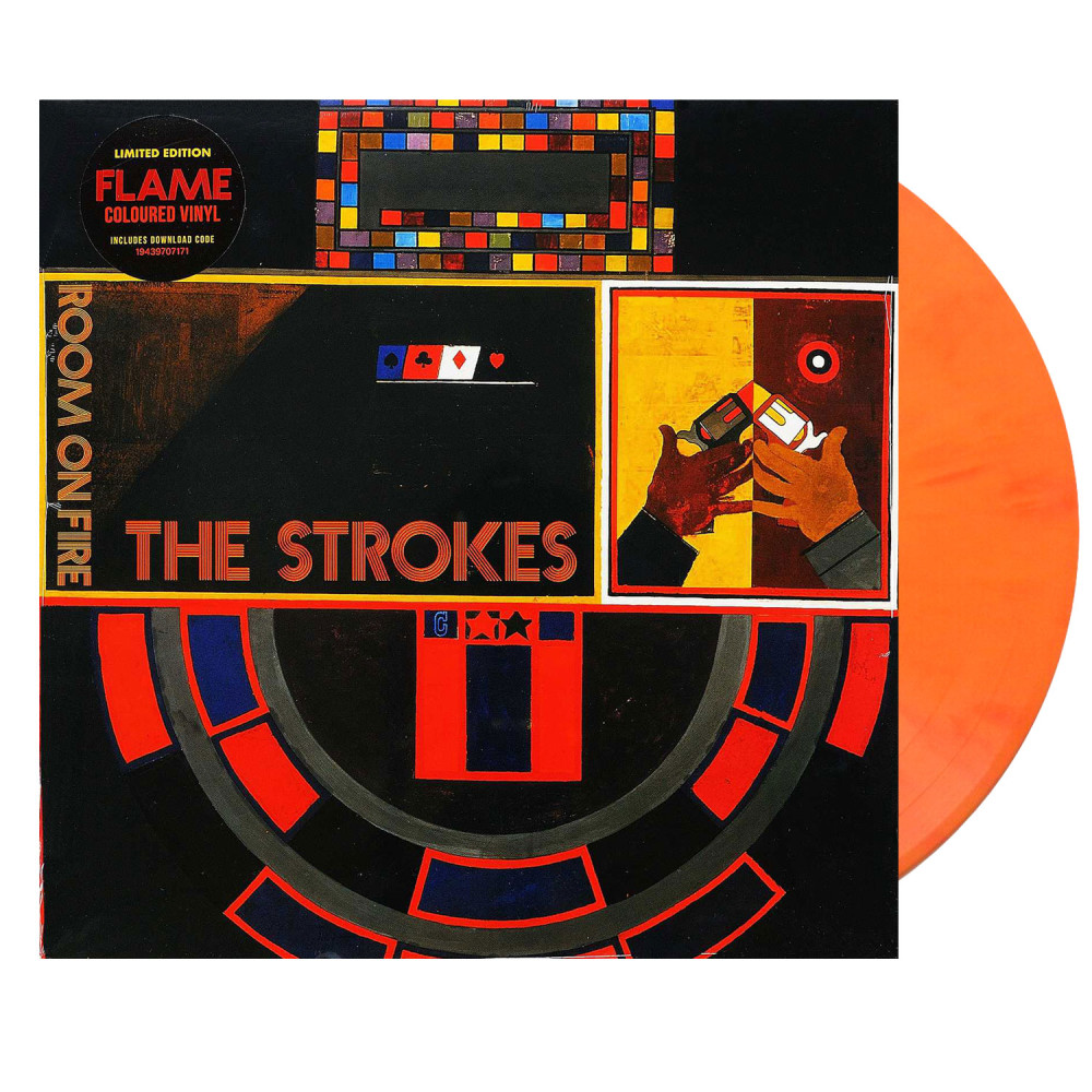 The Strokes - Room On Fire (Limited Coloured Flame Vinyl) (LP) The Strokes - Room On Fire (Limited Coloured Flame Vinyl) (LP)