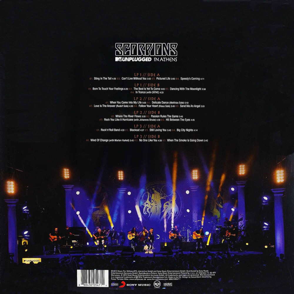 Scorpions - MTV Unplugged In Athens (3LP)