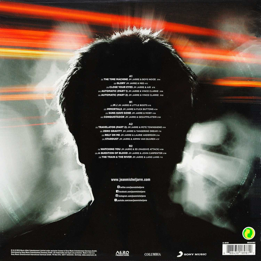 Jean-Michel Jarre - Electronica 1 - The Time Machine (2 LP)