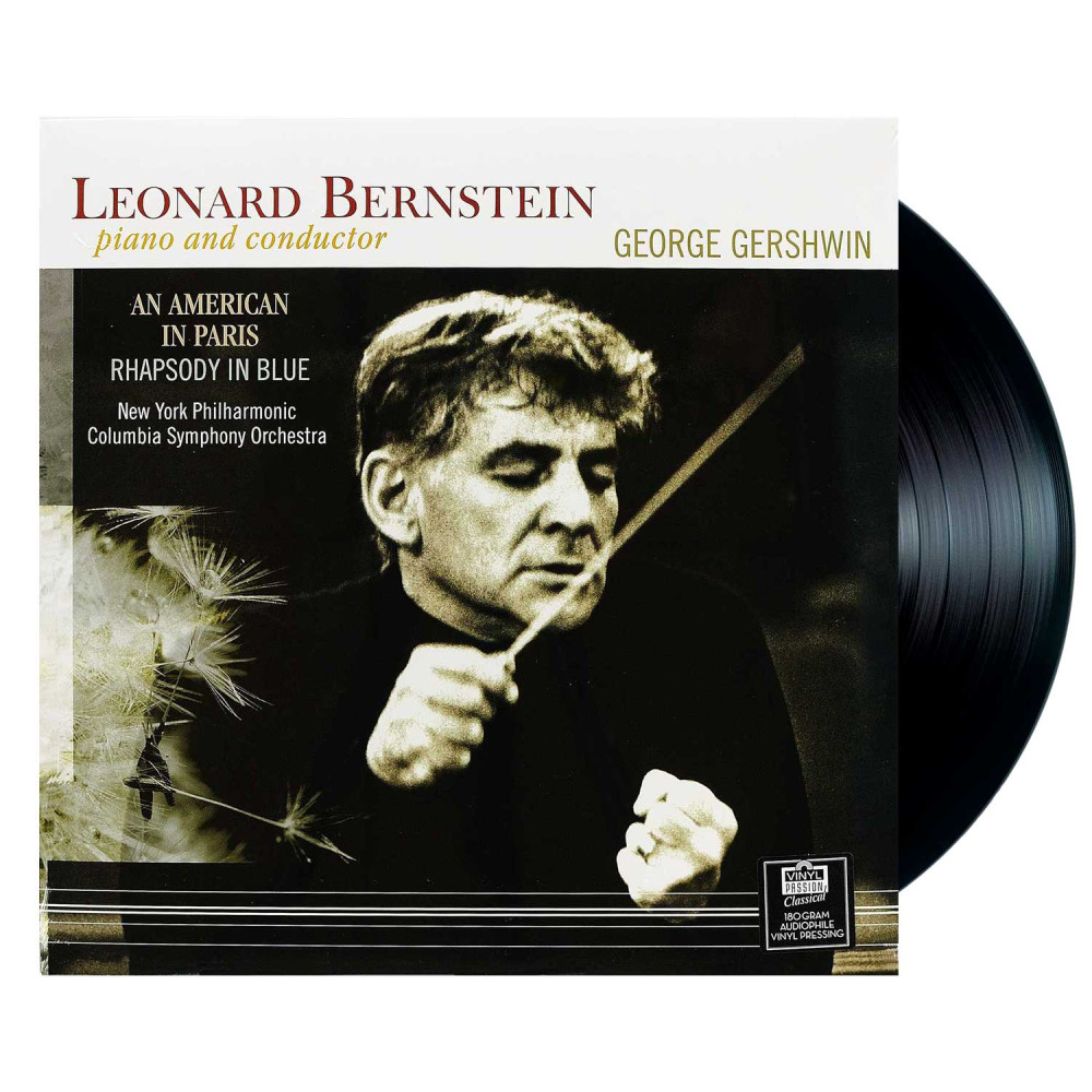 American in Paris / Rhapsody in Blue by Leonard Bernstein (LP)