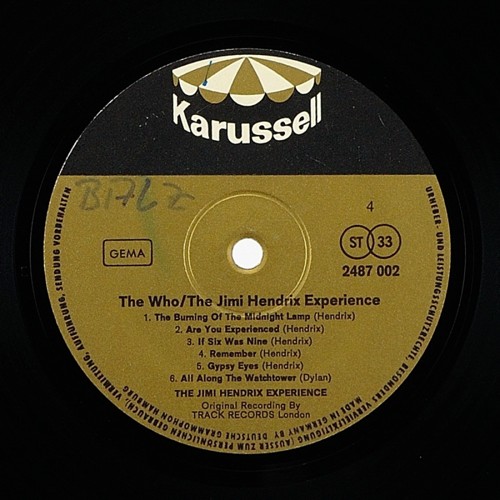 The Who & The Jimi Hendrix Experience - The Who & The Jimi Hendrix Experience (1St Press) (2 LP)
