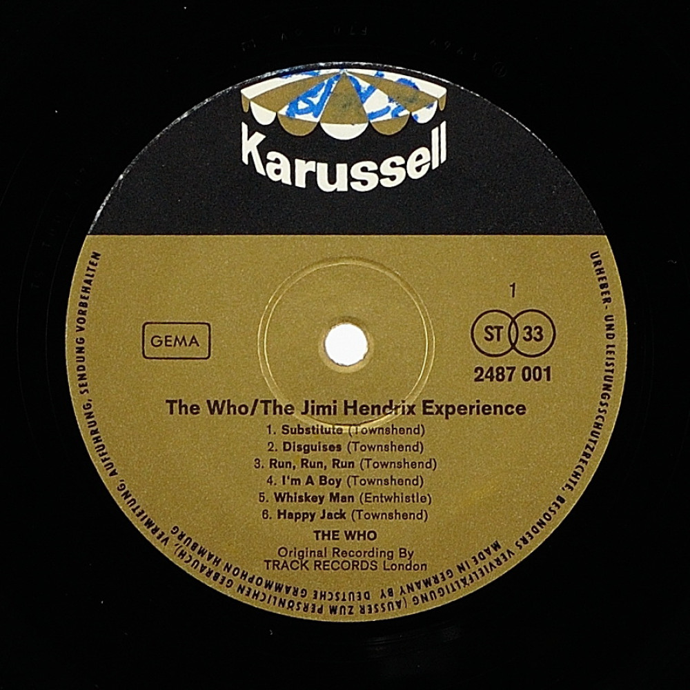 The Who & The Jimi Hendrix Experience - The Who & The Jimi Hendrix Experience (1St Press) (2 LP)