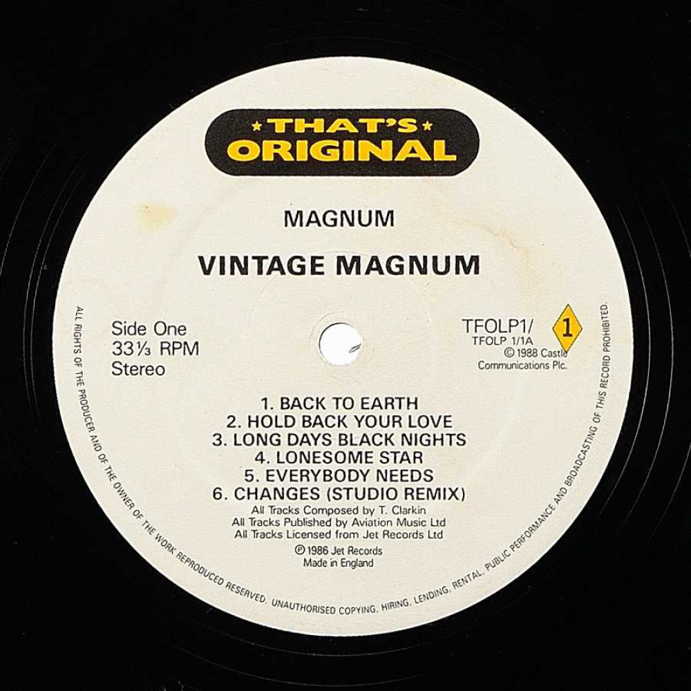 Magnum - Vintage Magnum / The Eleventh Hour (2 LP)