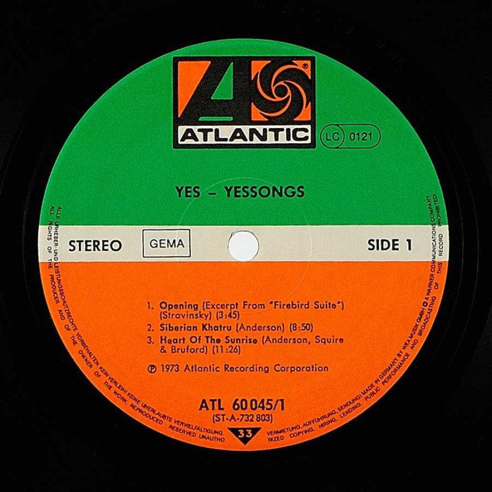 Yes - Yessongs (3LP)