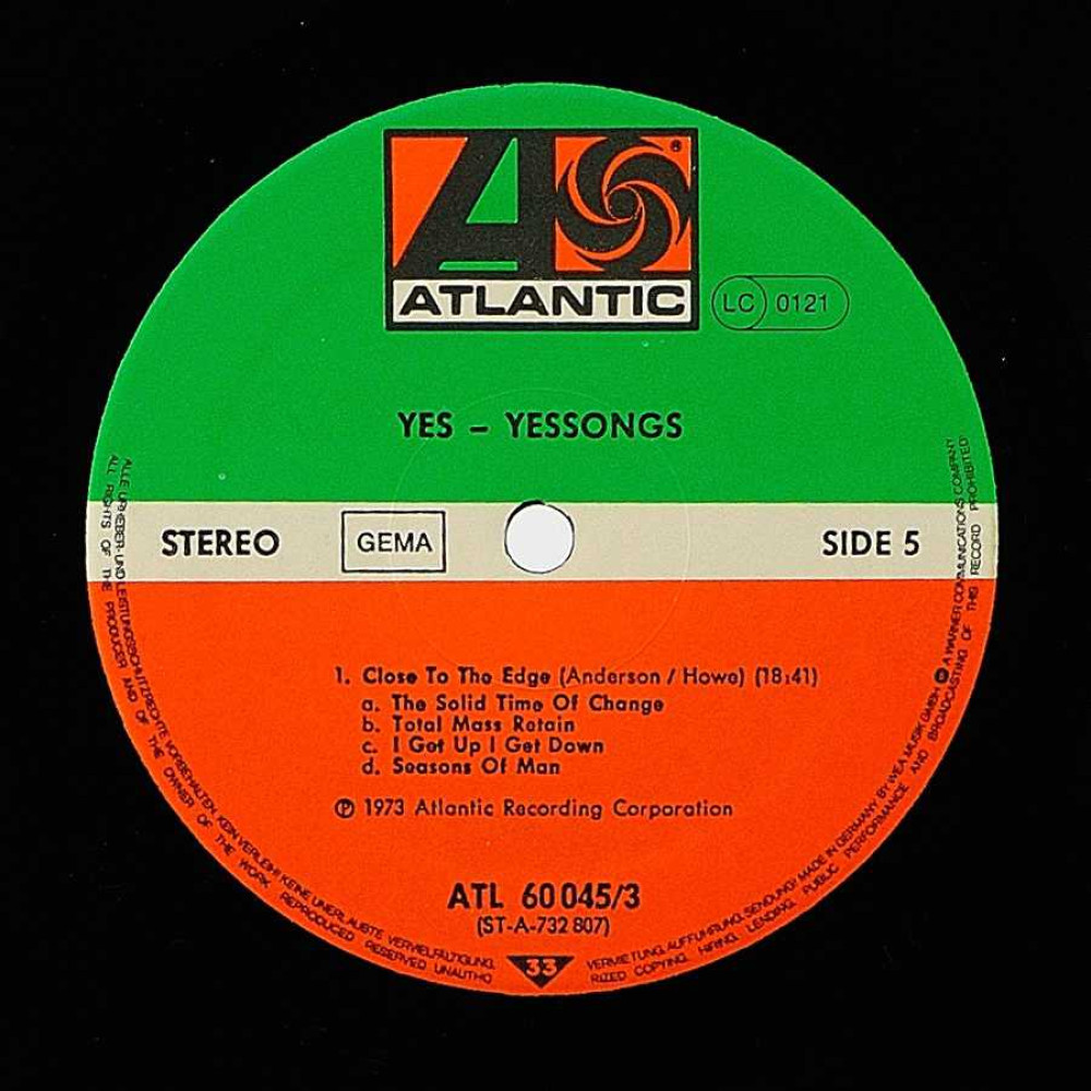 Yes - Yessongs (3LP)