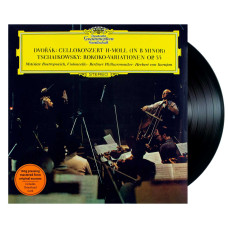 Antonín Dvořák, Pyotr Ilyich Tchaikovsky, Mstislav Rostropovich – Cellokonzert H-moll (In B Minor) - Rokoko-Variationen Op.33 (LP)