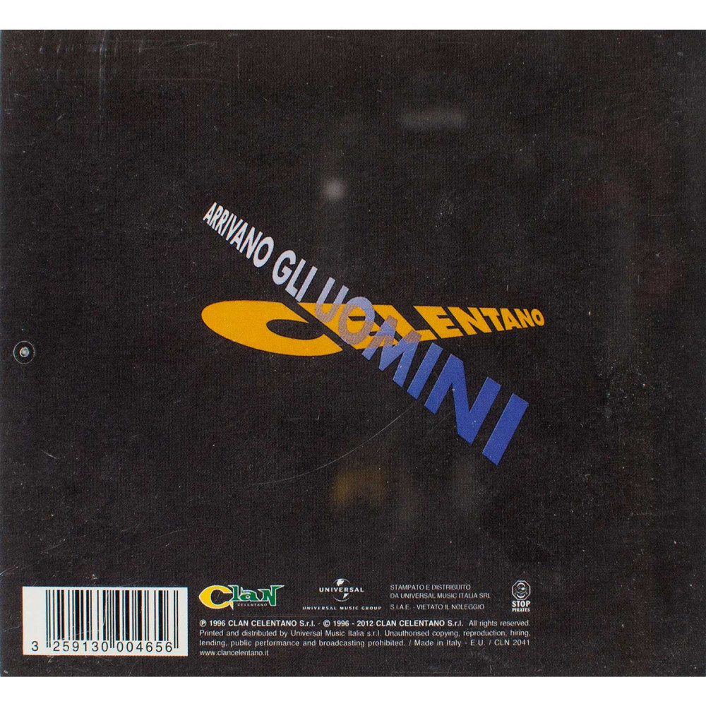Adriano Celentano - Arrivano Gli Uomini (CD)