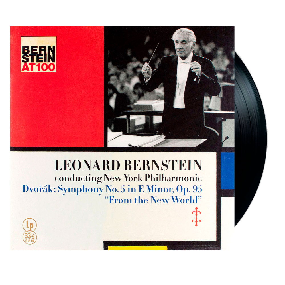 Leonard Bernstein Conducting New York Philharmonic - Dvořák – Symphony No. 5 In E Minor - Op. 95 "From The New World" (LP)
