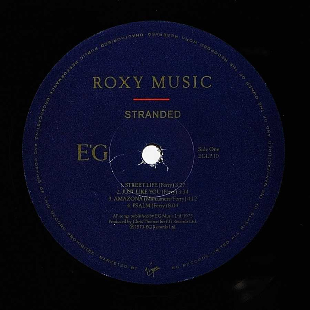 Roxy Music, Stranded (1973) (G/F) (LP)
