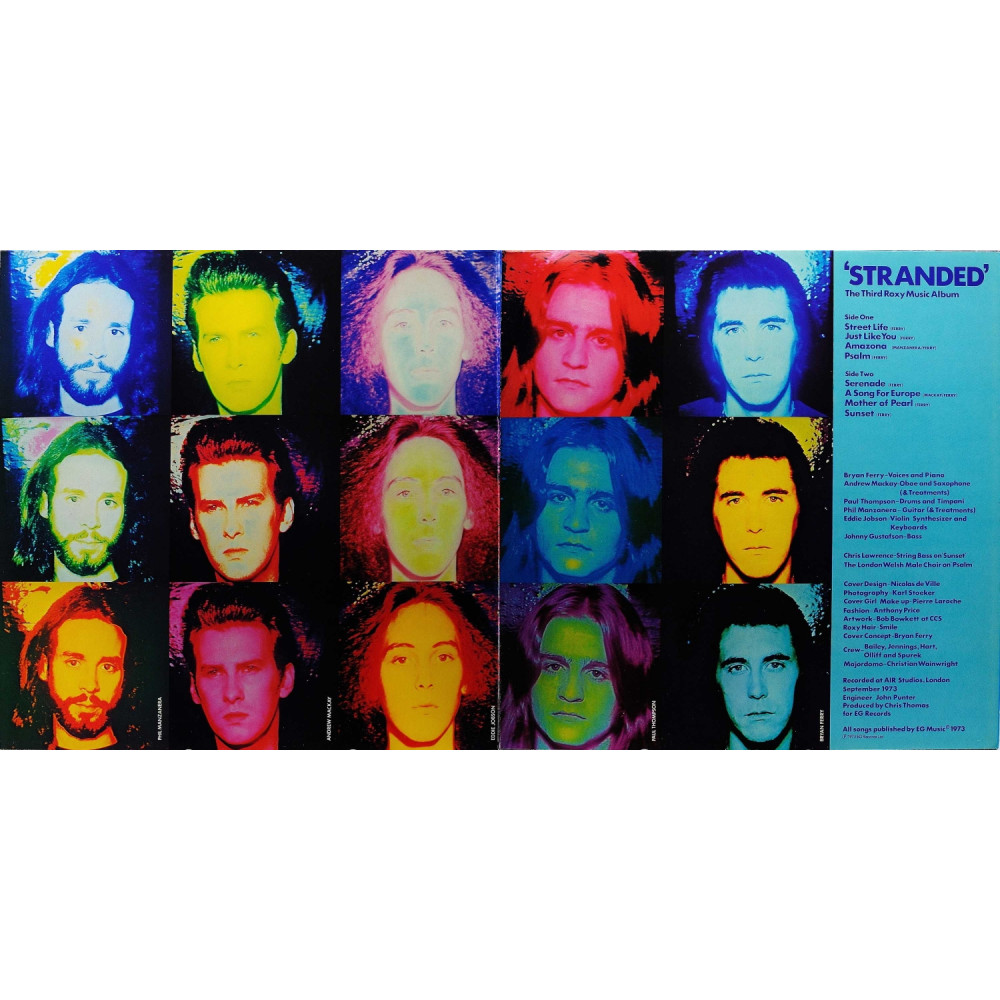 Roxy Music, Stranded (1973) (G/F) (LP)