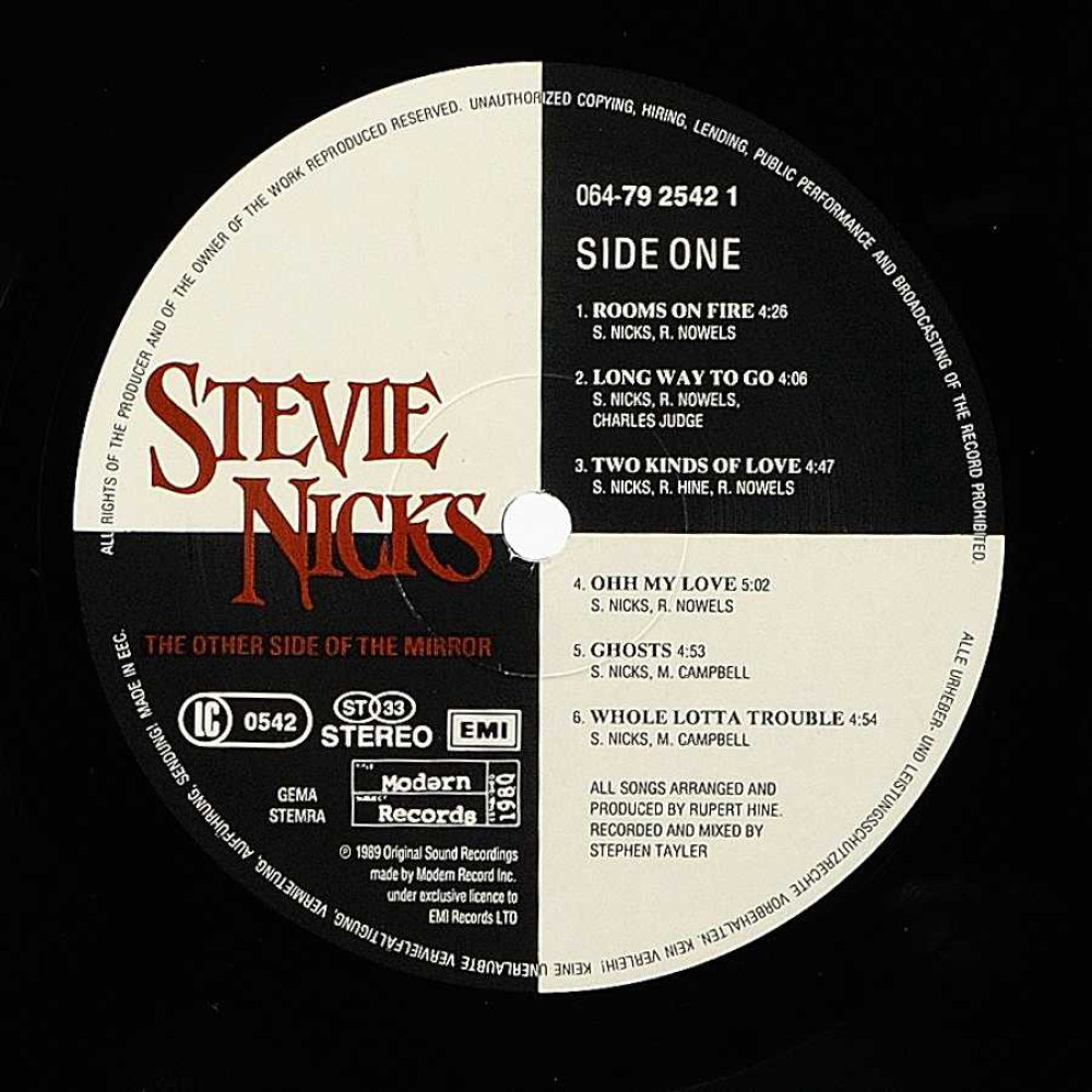Stevie Nicks, The Other Side Of The Mirror (Ins.) (LP)