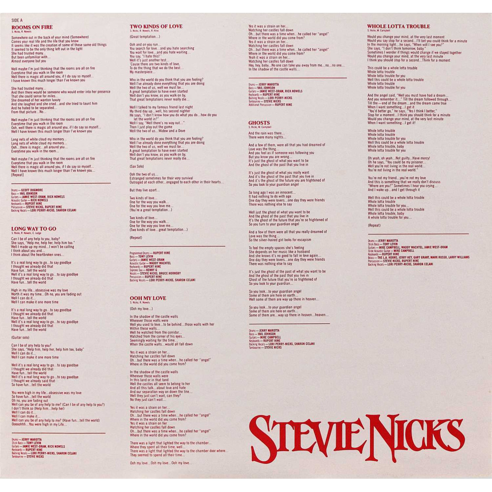 Stevie Nicks, The Other Side Of The Mirror (Ins.) (LP)