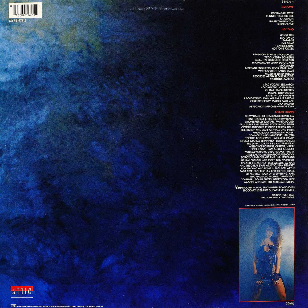 Lee Aaron, Call Of The Wild (LP)