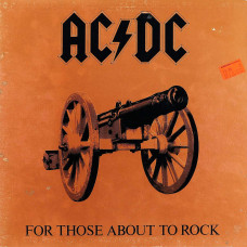 AC/DC, For Those About To Rock (1St Press) (USA) (G/F) (LP)