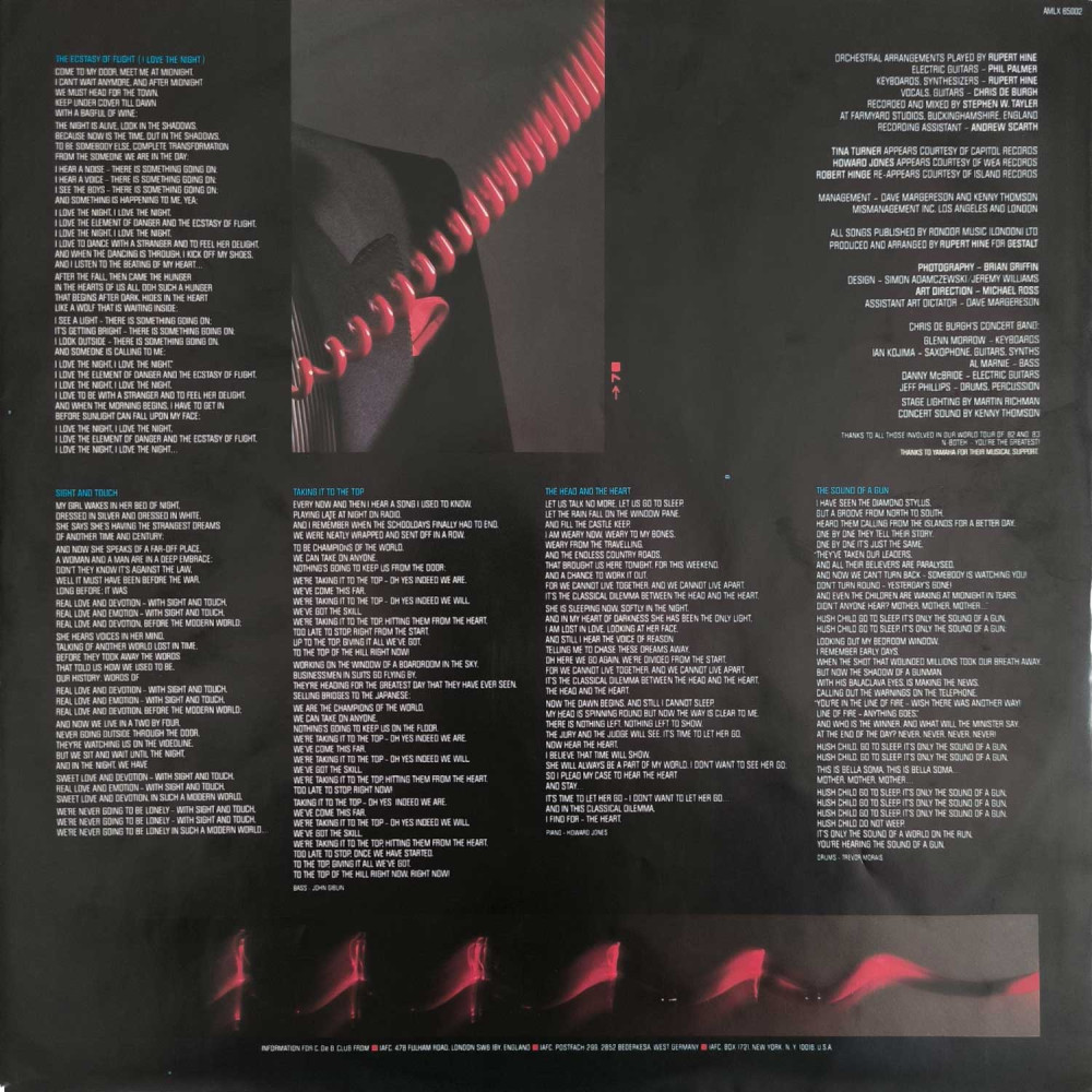 Chris de Burgh - Man On The Line  (LP)