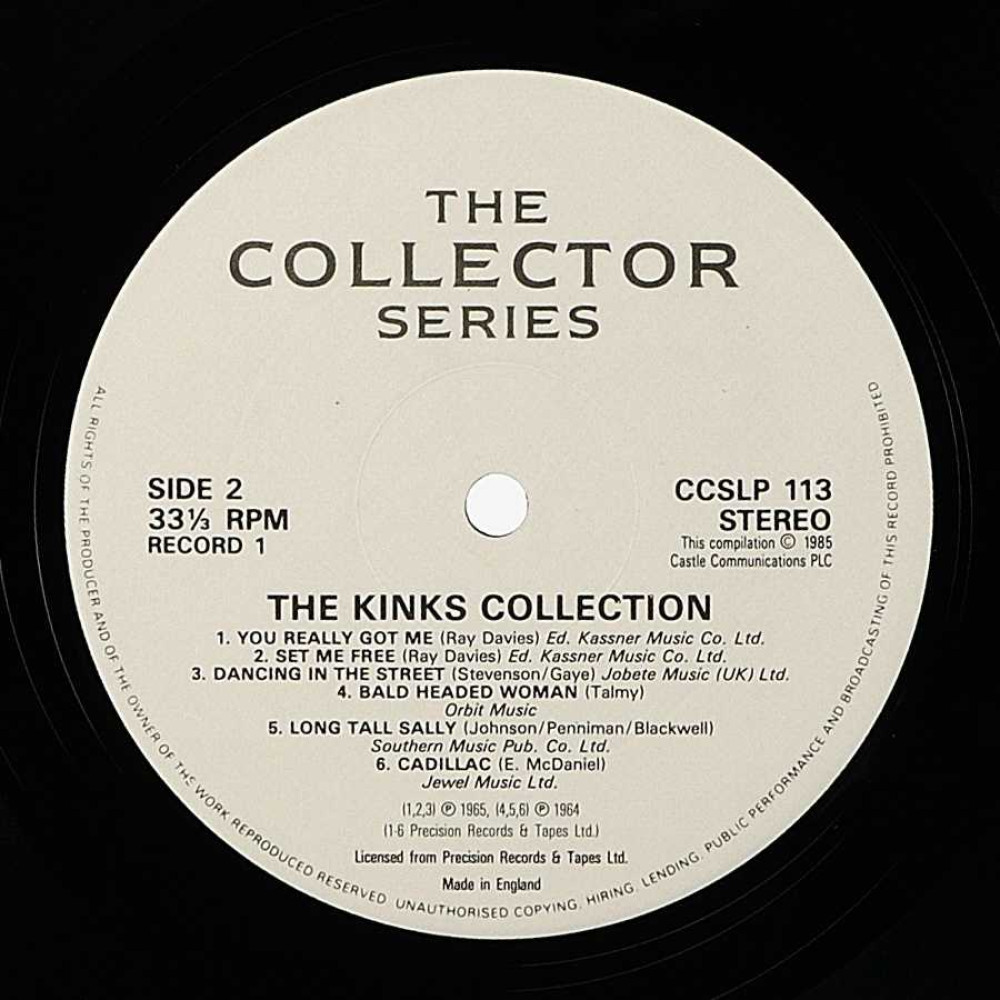 Kinks, The Kinks Collection (Uk) (G/F) (2 LP)
