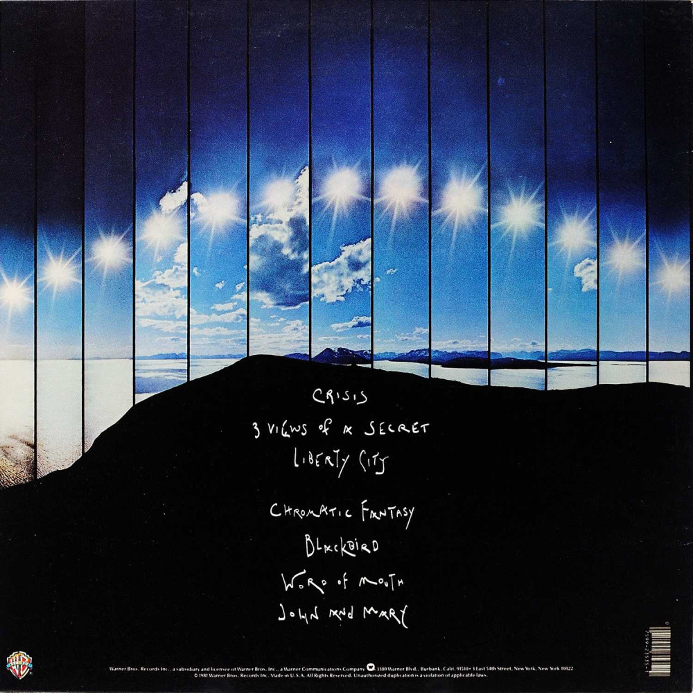 Jaco Pastorius, Word Of Mouth (Loaned For Promotion Only) (USA) (Ins.) (LP)