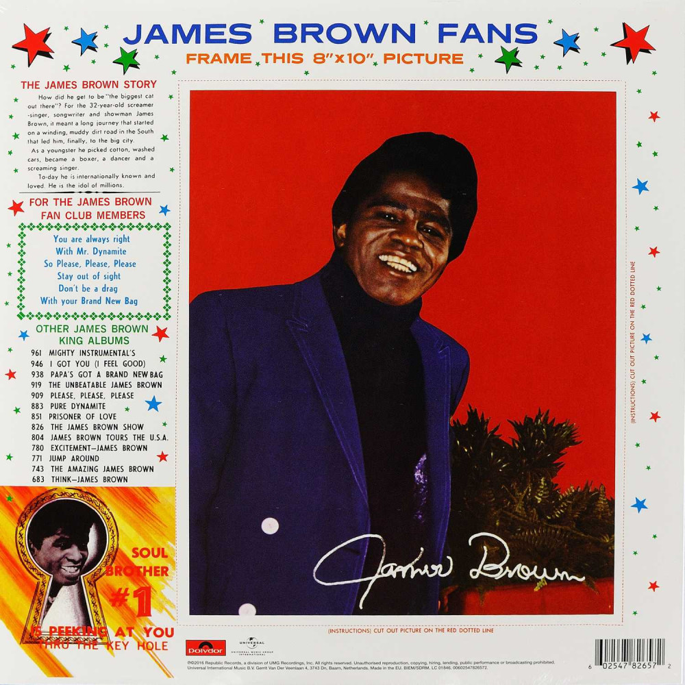 James Brown ‎– It's A Man's Man's World: Soul Brother #1 (LP)