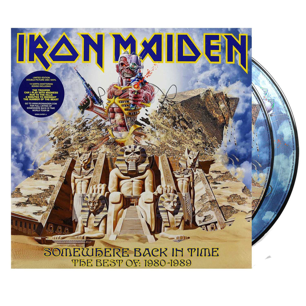 Iron Maiden - Somewhere Back In Time The Best Of 1980-1989 (Picture Vinyl) (2 LP)