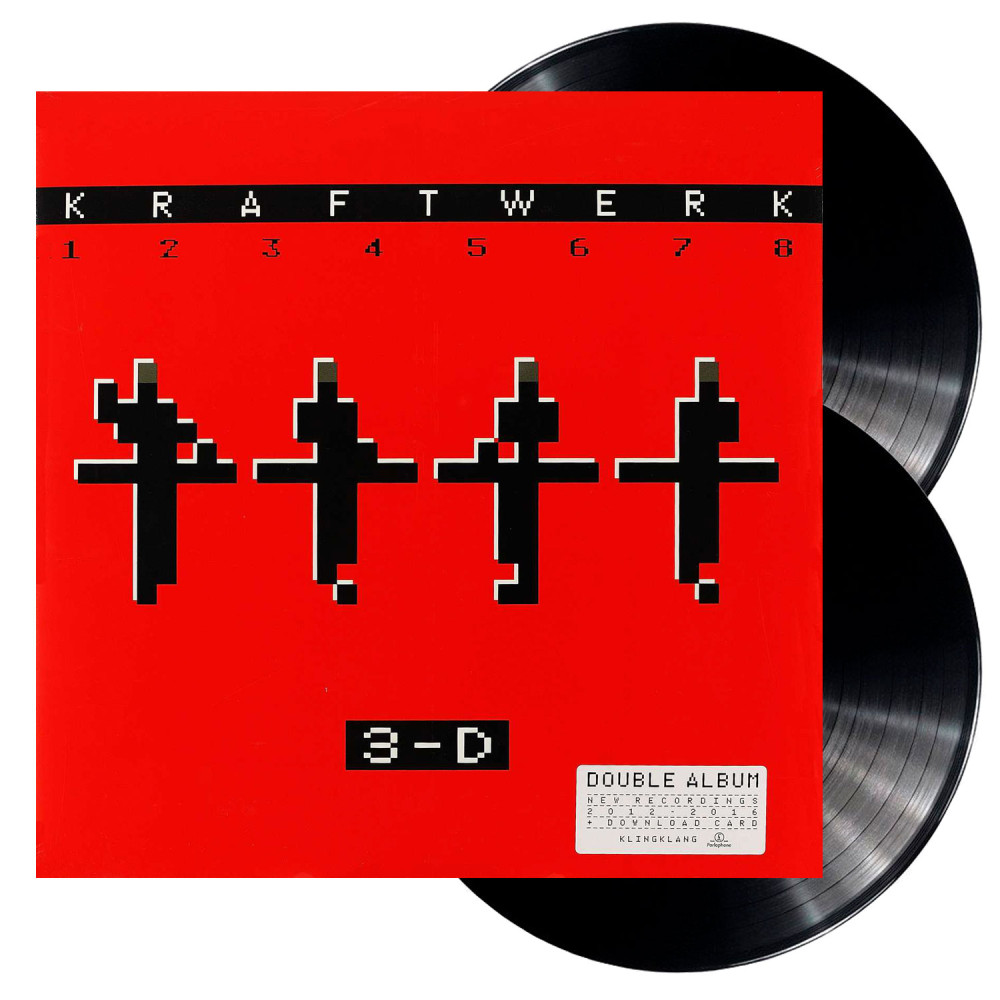 Kraftwerk - 3-D (1 2 3 4 5 6 7 8) (2 LP)