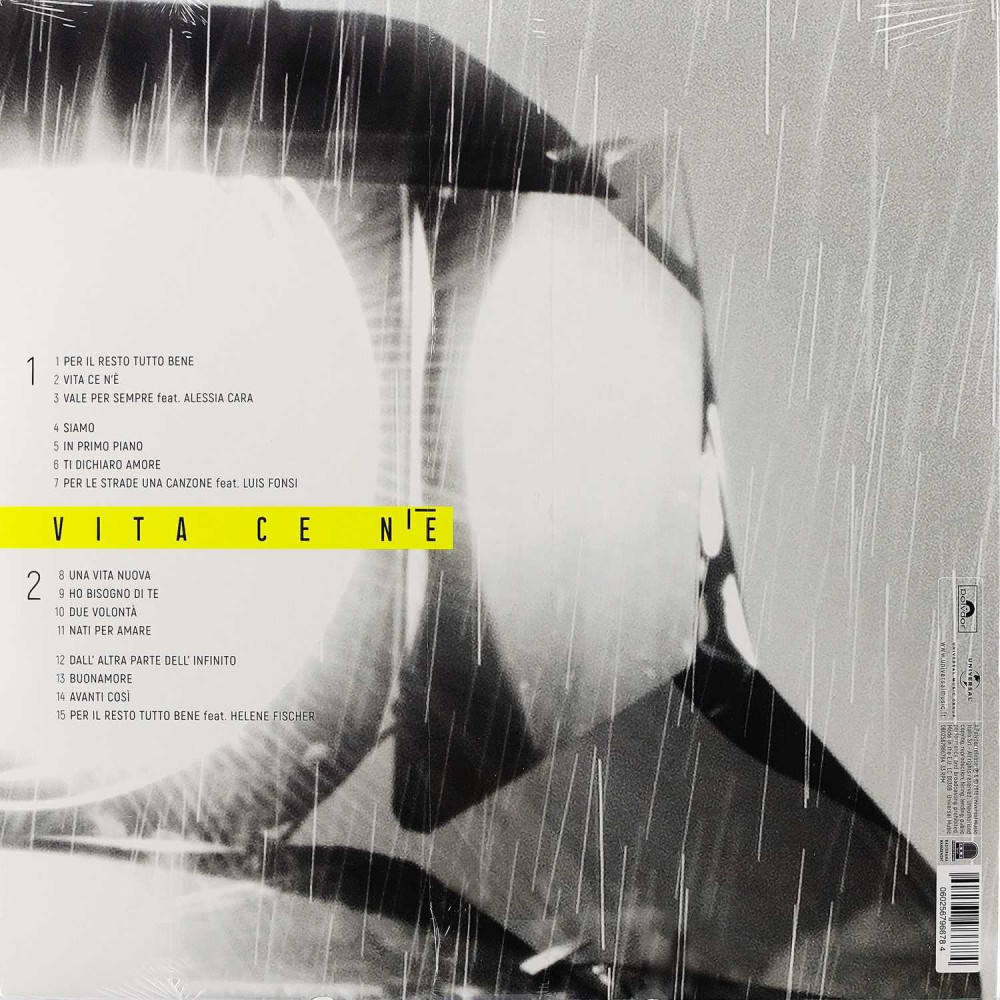 Eros Ramazzotti - Vita Ce N'è (2 LP)