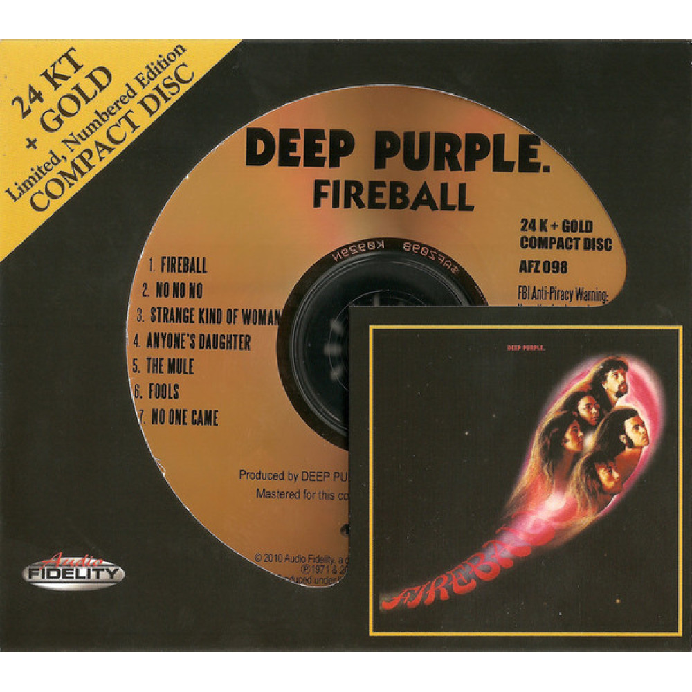 Deep Purple - Fireball (GOLD-CD)