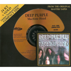 Deep Purple, Machine Head (1972) (HDCD) (24 Kt Gold Limited, Numbered Edition CD) (Unsealed)