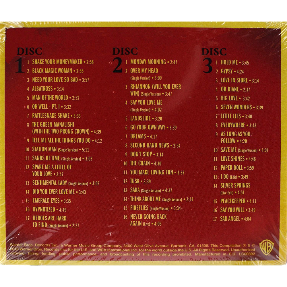 Fleetwood Mac, 50 Years - Don`t Stop (3 CD Collection)