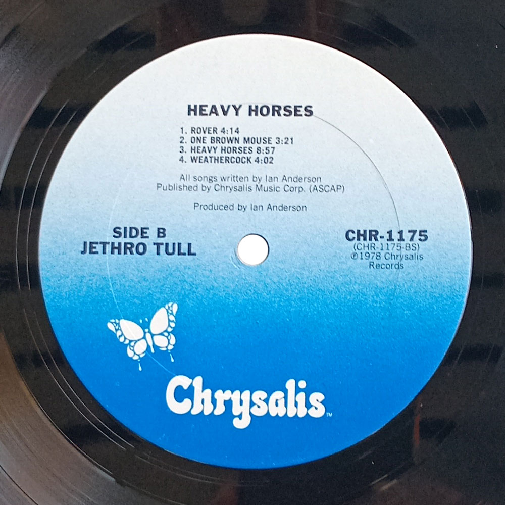 Jethro Tull - Heavy Horses (1St Press) (LP)