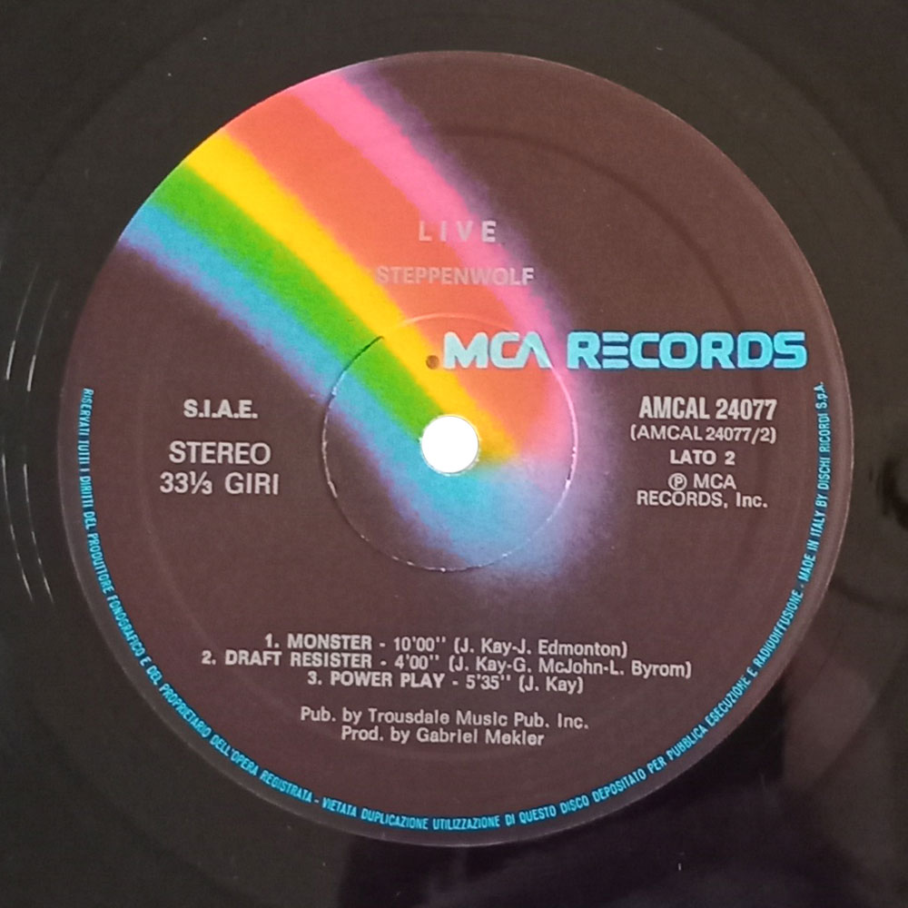 Steppenwolf - Live  (2 LP)