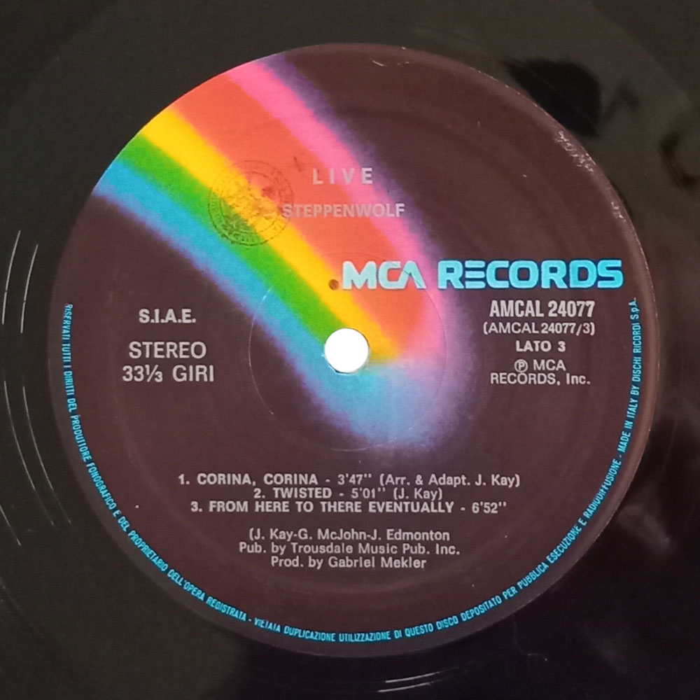 Steppenwolf - Live  (2 LP)