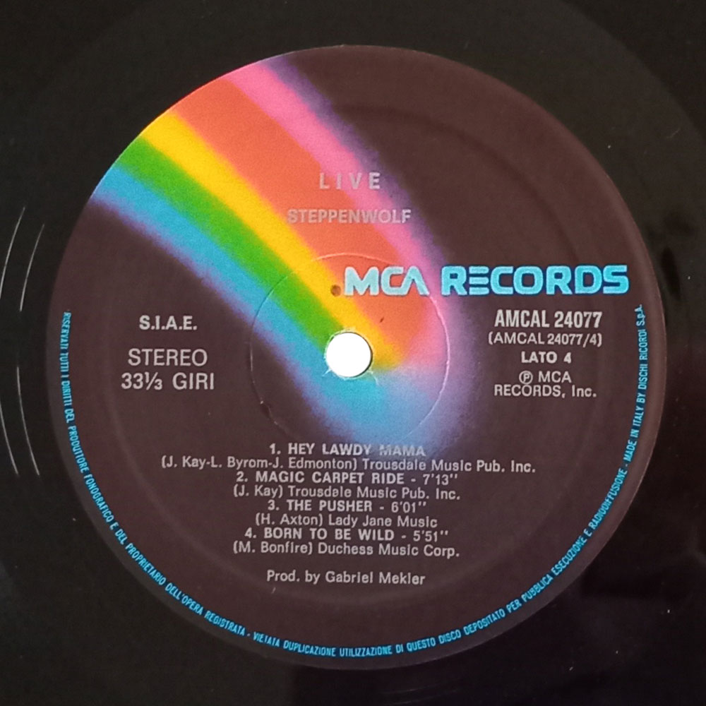 Steppenwolf - Live  (2 LP)