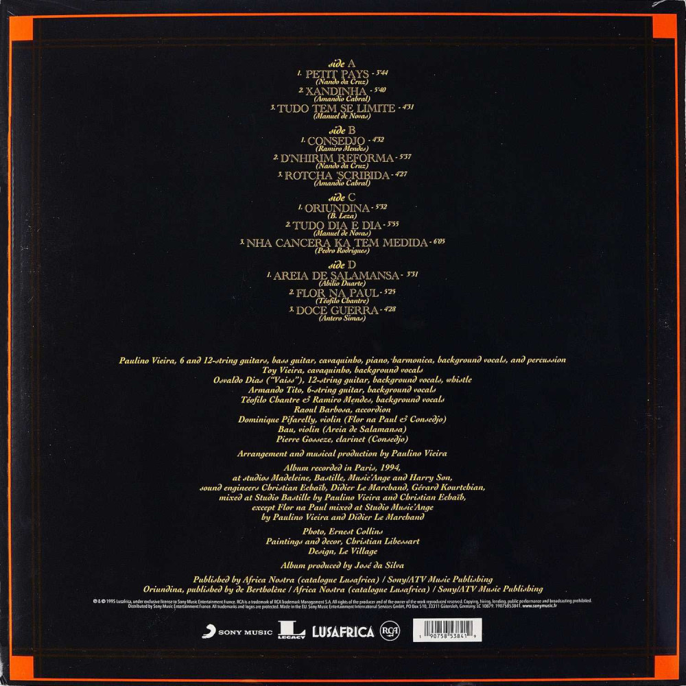 Cesaria Evora - Cesaria (2LP)