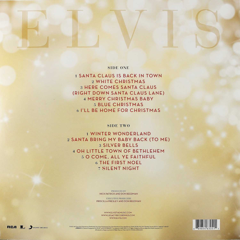 Elvis Presley With The Royal Philharmonic Orchestra - Christmas (LP)