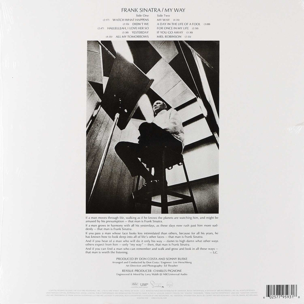 Frank Sinatra - My Way | 50Th Anniversary Edition (LP)