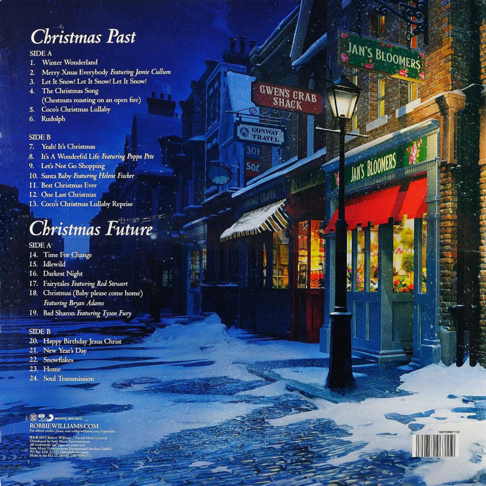 Robbie Williams - The Christmas Present (G/F) (2LP)